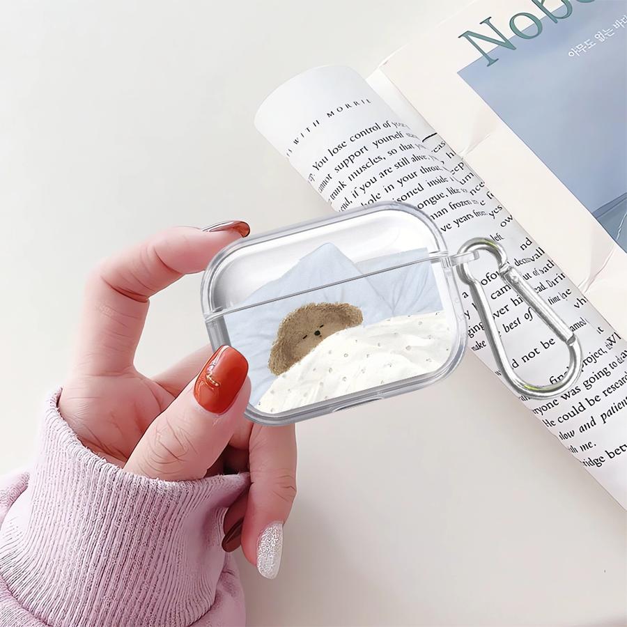 Clear Earphone Cases Cover Case For Airpods Pro3 Pro2 2 Pro 1 3 4 Cartoon Dog