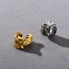 Irregular Texture Pleated Ear Bone Clip Fashion Personality Niche Design High-End Ear Clip Women