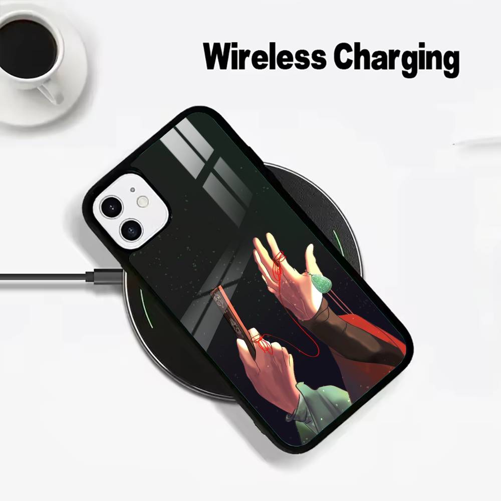 The -Scum- Villain's -Self-Saving -System Phone Case For IPhone17 16 15 14 13 12 11 Pro Max Plus Wireless Charger Cover Funda