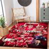 Bayern Munich Customize Your Name Area Rug Perfect for Game Room Study Room Foyer Bedrooms Antislip Carpet Anime Office Decor Wedding Party Gift