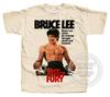 Bruce Lee Fist of Fury T SHIRT Tee V2 Poster Natural Vintage All Sizes S - 5XL