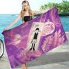 Hot Game O-Omori Bath Towel Microfiber Soft Water Absorbing Breathable For Girl Kids Decorative Cartoon Beach Towel