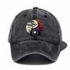 Snygg Yin Yang-hatt Snygg basebollkeps med Yin Yang-symbol Svart Grön Brun Grå Alternativ Lämplig för Alla Årstider
