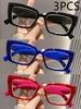 2 / 3PCS Latest Cat-eye Reading Eyeglasses Stylish Simple And Versatile Reading Eyeglasses For Middle-aged And ElderlyPeople2319