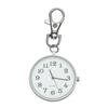 Gift Women Nurse Watches Unisex Key Buckle Minimalist Ultra Thin Open Face Quartz Pocket Watch