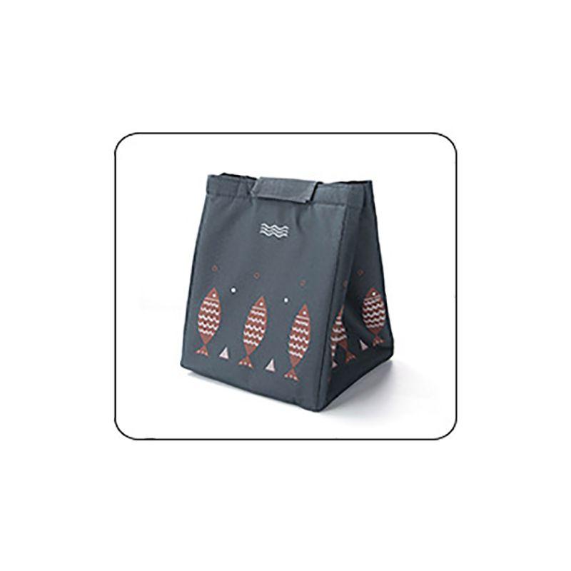 Stylish And Versatile Artone Fish Oxford Lunch Bag With Gourmet Thermal Insulation