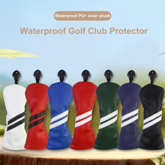 Golf Club Cover Driver Covers Fairway Wood Covers Golf Head Cover Golf Club Protection Headcover for Golf Enthusiasts