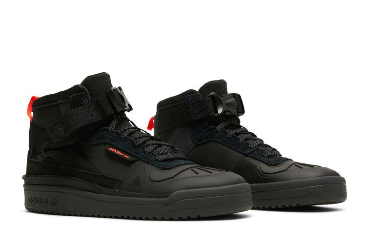 adidas Forum Hi GTX Core Black Solar Red Men's Sneakers