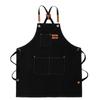 .Household Canvas Apron Oil-proof Can Wipe Hands Kitchen Cooking Men Women Adult With Tool Pockets Fashion Coffee Over Apron