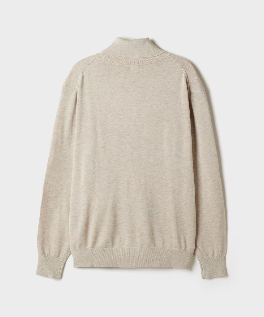 SPAO [Mélange Laine Mérinos] Pull à col roulé_Spkag4Tm01