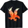 Eagle National Bird Patterned Landscape Wildlife T-Shirt Size L & XL T-Shirt