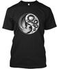 Dragon Phoenix Yin Yang T-Shirt Made In the USA Size S To 5XL