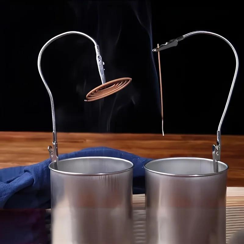 Xiaomi 1/3 peças Clipe de Incenso Repelente de Mosquitos de Dupla Ponta Suporte Universal de Clipe Jacaré Tubo Flexível Estendido para Clipe de Incenso Quebrado