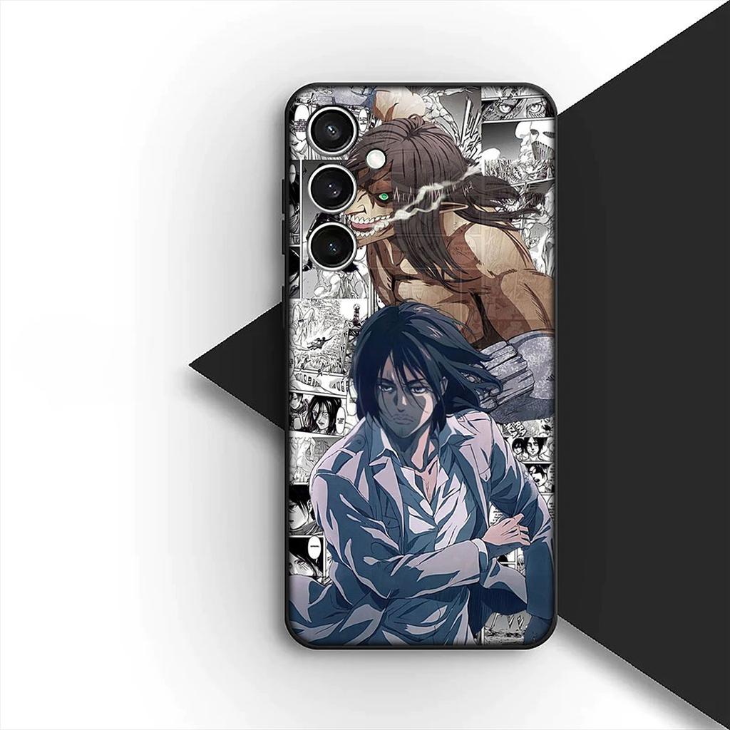 Casing for Motorola Moto G86 G57 E14 E15 G14 G34 G67 G84 G24 A54 G15 Power E22 Phone Cover Soft Case Attack On Titan Anime Levi