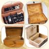 2 Piece Strong Copper Hinges Permanent Bronze Hinges Decors for Smooth Turn In Small Cabinets & Decorative Boxes