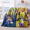 Cristiano Ronaldo: Goal Machine Blanket Home Decor Soft and Comfortable Office Rest Blanket Air Conditioning Blanket Nap Blanket