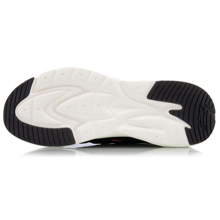 Li-Ning Starfire Fabric Lightweight Non-Slip Low-Top Sports Casual Shoes Men Sneakers White Orange AGLQ057-6