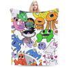 Garten of Banban Funny Games Blankets Lightweight Thin Flannel Novelty Gift Throw Blankets Bedspread