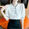 NaVaVa Women Lace Point V Neck 5 sleeVe Blouse Nb2733