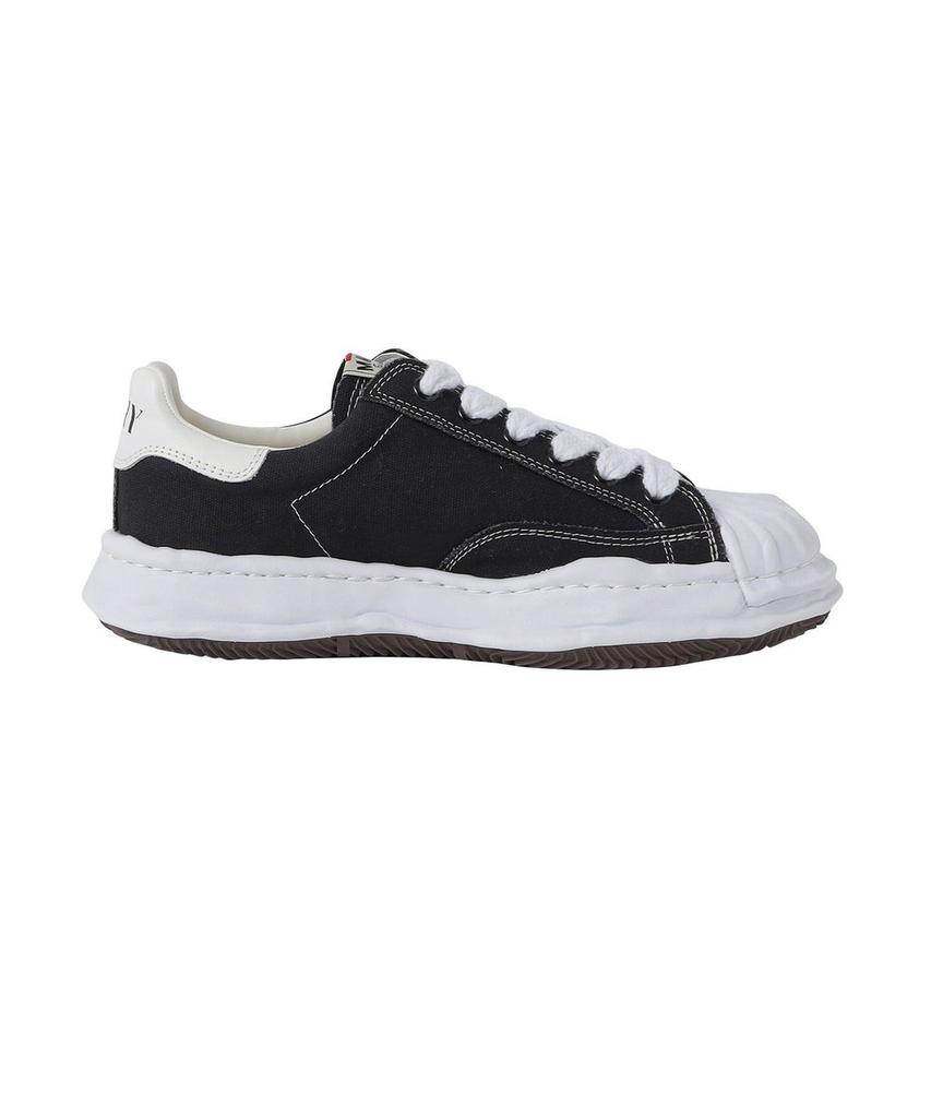 A08FW735-BLACK Maison MIHARA YASUHIRO BLAKEY OG Sole Canvas Low Top (Men's)