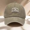 Klassische Vintage Gewaschene Baseballkappe Für Männer Frauen Retro Abgenutzte Dad Hat Verstellbar Baumwolle Lässig Sonnenhut Streetwear