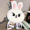 SKZOO Kpop Backpack Bag Plush Men's Waist Women's Casual Diagonal Cross Chest Storage Phone Bag Kids Bag