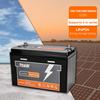 Almacén Alemán PowMr Portátil 200Ah Fosfato de Hierro y Litio Batería Solar 12.8V 2560Wh Almacenamiento de Energía Batería de Iones de Litio
