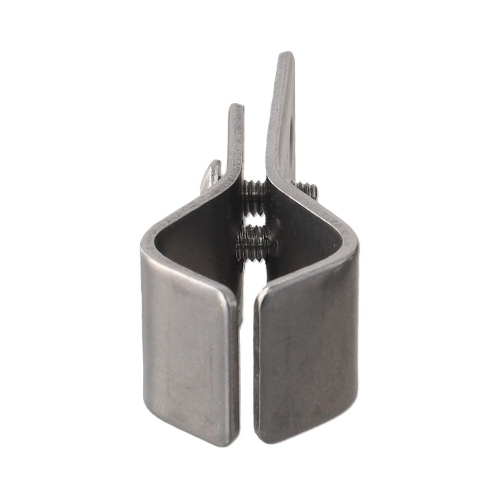 10 pièces Colliers de serrage de tuyau réglables en acier inoxydable SS304 pour l'installation de filet d'ombrage, poulie, petite roue suspendue, charnière