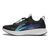 Li Ning Comfortable Casual Breathable Low-Top Running Shoes Kids Sneaker Black Blue YKFU014-3