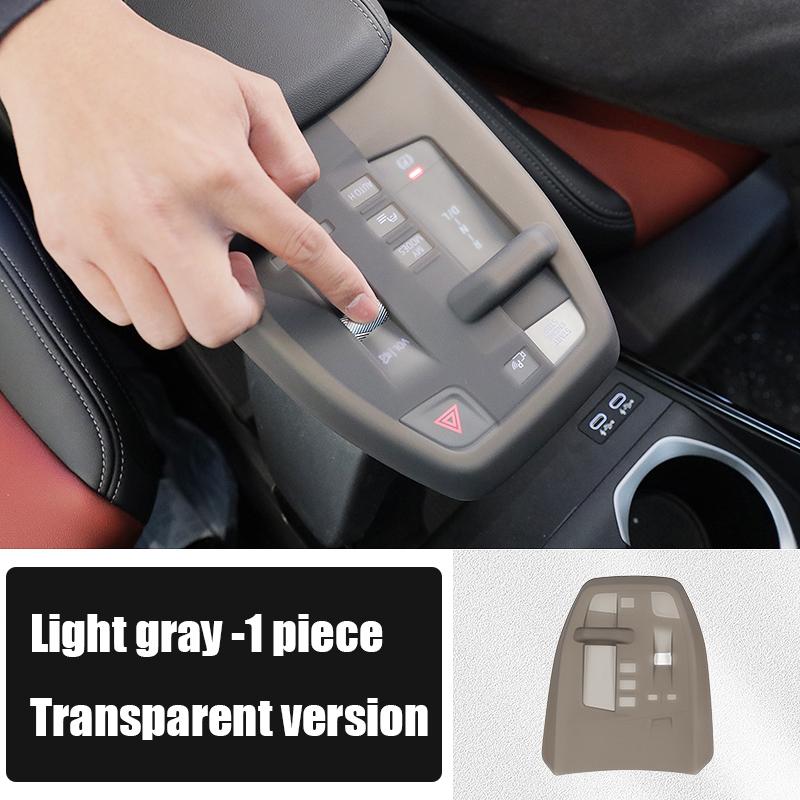 For BMW X1 iX1 U11 U12 2024 2025 Central Control Gear Shift Panel Dust Pad Silicone Material Interior Protective Component