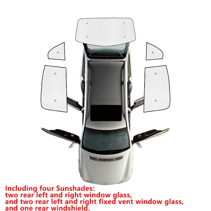 Full Car Sunshade for Honda CR-V CRV 5th EX EX-L Hybrid 2017~ Side Window Parasol Pad Visor Cover Curtain Mat Accessories