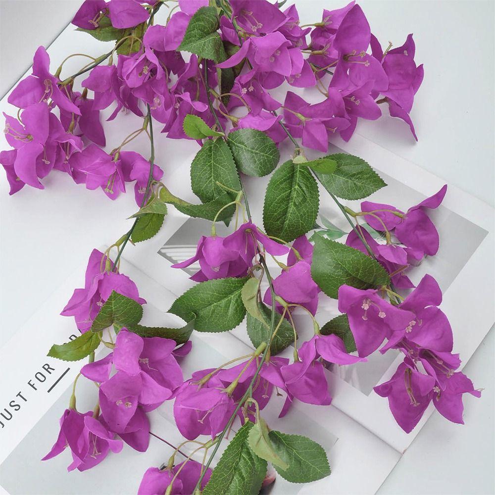 Accessories Lifelike Floral Vine DIY Plants Wreath High Quality Fake Flower Wall Hanging Ornament