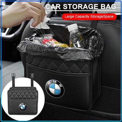 For BMW E60 E46 E39 E38 E90 E36 F30 E30 E31 E34 F10 F20 E87 E92 E53 E70 X1 X5 X3 X6 Car Storage Bag Multi-function Seat Back Storage Pocket Suspension