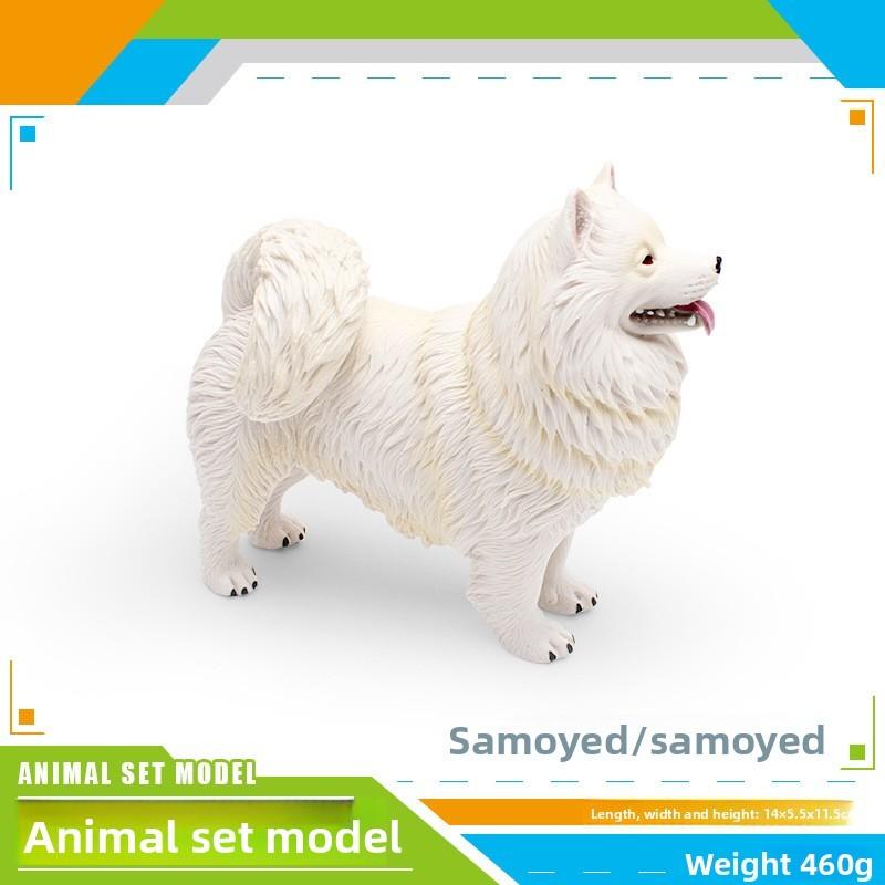 Realistic Pvc Dog Model Set With Doberman Shiba Inu Poodle Samoyed For Collectors And Animal Enthusiasts