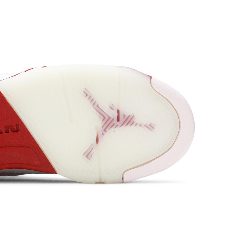 Air Jordan 5 Retro Grade School 'Pink Foam' (Unisex) White / Pink Foam / Gym Red Kids' Basketball Shoes 440892 106