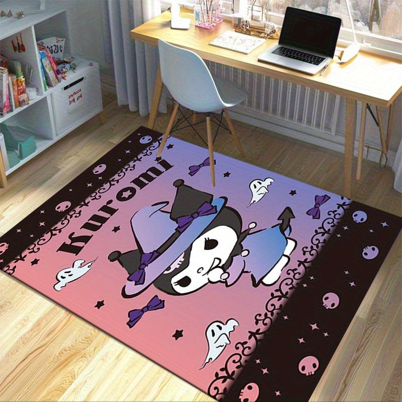 1pc Kuromi Halloween Witch Hat Office Rug Outdoor Carpet Home Decor Giftz183