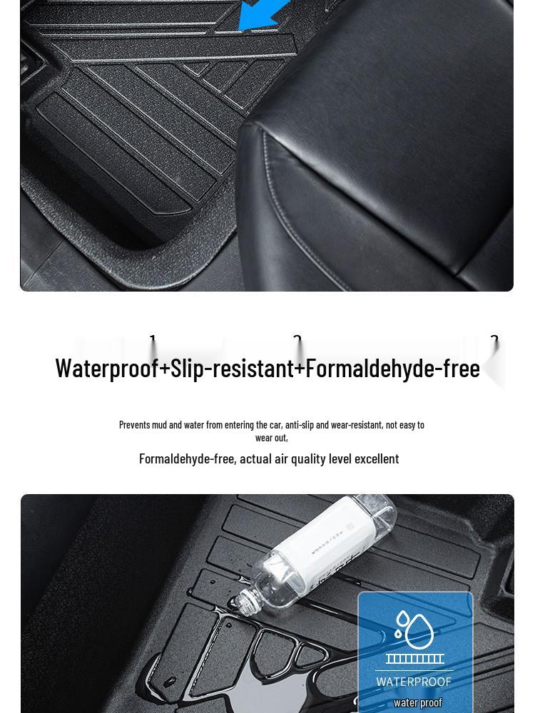 Buick Verano Car Floor Mats - Wear-Resistant, Non-Slip, Integrated for All Models
