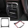 Carbon Fiber ABS Rear Air Outlet Vent Frame Cover For BMW 3 Series G20 G28 +