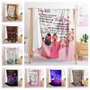 Blanket Flannel Blanket Emotional Handwritten Letter English Letter 2D Digital Printing Blanket Blanket