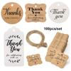 Paper Wedding Party Handmade Package Wrapping Jute Twine Kraft Gift Tags Hanging Label Thank You