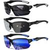 Sportliche polarisierte Sonnenbrille für Herren Radfahren Laufen Angeln UV400 Sonnenbrille Leichtgewichtige Outdoor-Brille