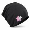 Star Pattern Women's Beanie Hat Ear Protection Brimless Knit Hat Winter Warm Hat  Autumn and Winter