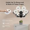 Large Capacity Decorative Wrought Wall Mounted Towel Holder for Kitchen Bathroom