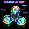 Spinner Fidget Lumineux LED Remplissage Panier de Pâques pour Enfants Cadeau de Pâques Cadeau de Fête Couleur Aléatoire