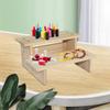 Elegant Wooden Jewelry Display Stand for Figurines and Ornaments