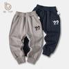 Pantaloni de trening de toamnă/iarnă pentru băieți, stil INS la modă - Pantaloni lungi sport casual cu design cu litere