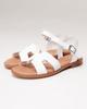 Melanda Sandals 5552 36 White Leather