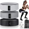 3-Gear Resistance Exercise Bands for Hip and Leg Shaping - Thicker Version for Sculpting Peach Buttocks