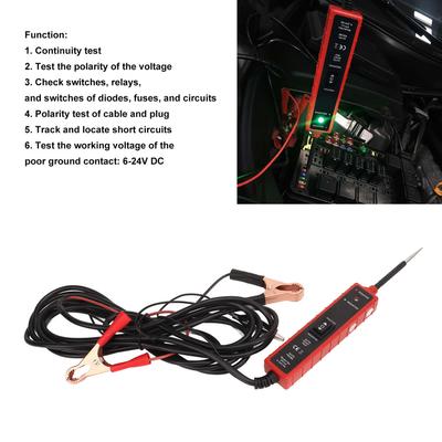 6?Tester Circuit Electric Auto 24V DC Detector Sondă de Putere 7A Curent de Întrerupere Localizare Scurtcircuit