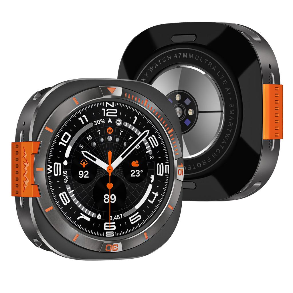 Metal Alloy Case for Samsung Galaxy Watch Ultra 2026 47mm Luxury Bumper Protector Frame for Galaxy Watch Ultra 47mm Cover Access